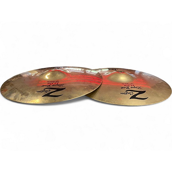 Used Zildjian 13in Z Custom Dyno Beat Hi Hat Cymbal