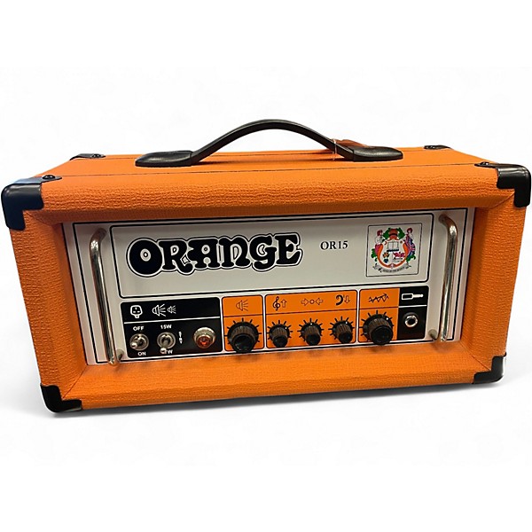 Used Orange Amplifiers OR15H 15W Tube Guitar Amp Head