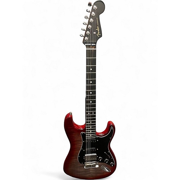 Used Fender American Ultra Stratocaster HSS Ebony Fingerboard Limited-Ed Umbra Burst Solid Body Electric Guitar
