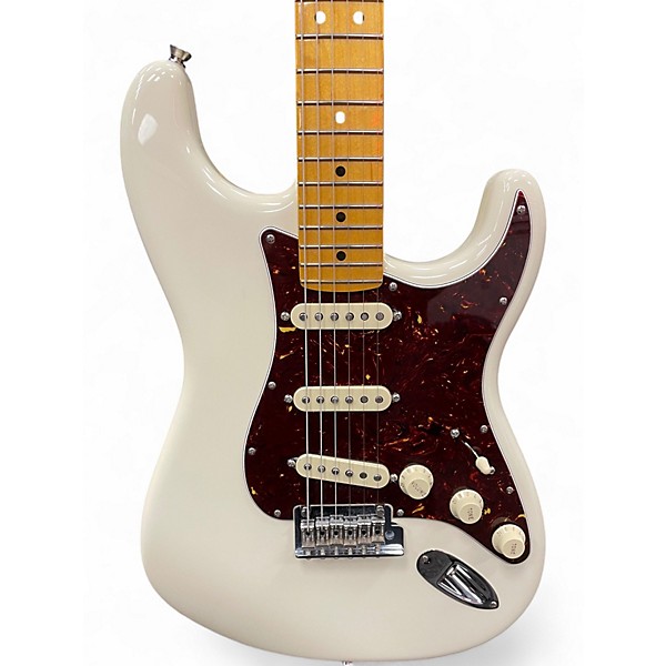 Used Fender American Professional II Stratocaster Olympic White Solid Body Electric Guitar