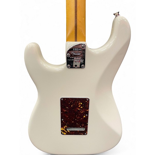 Used Fender American Professional II Stratocaster Olympic White Solid Body Electric Guitar