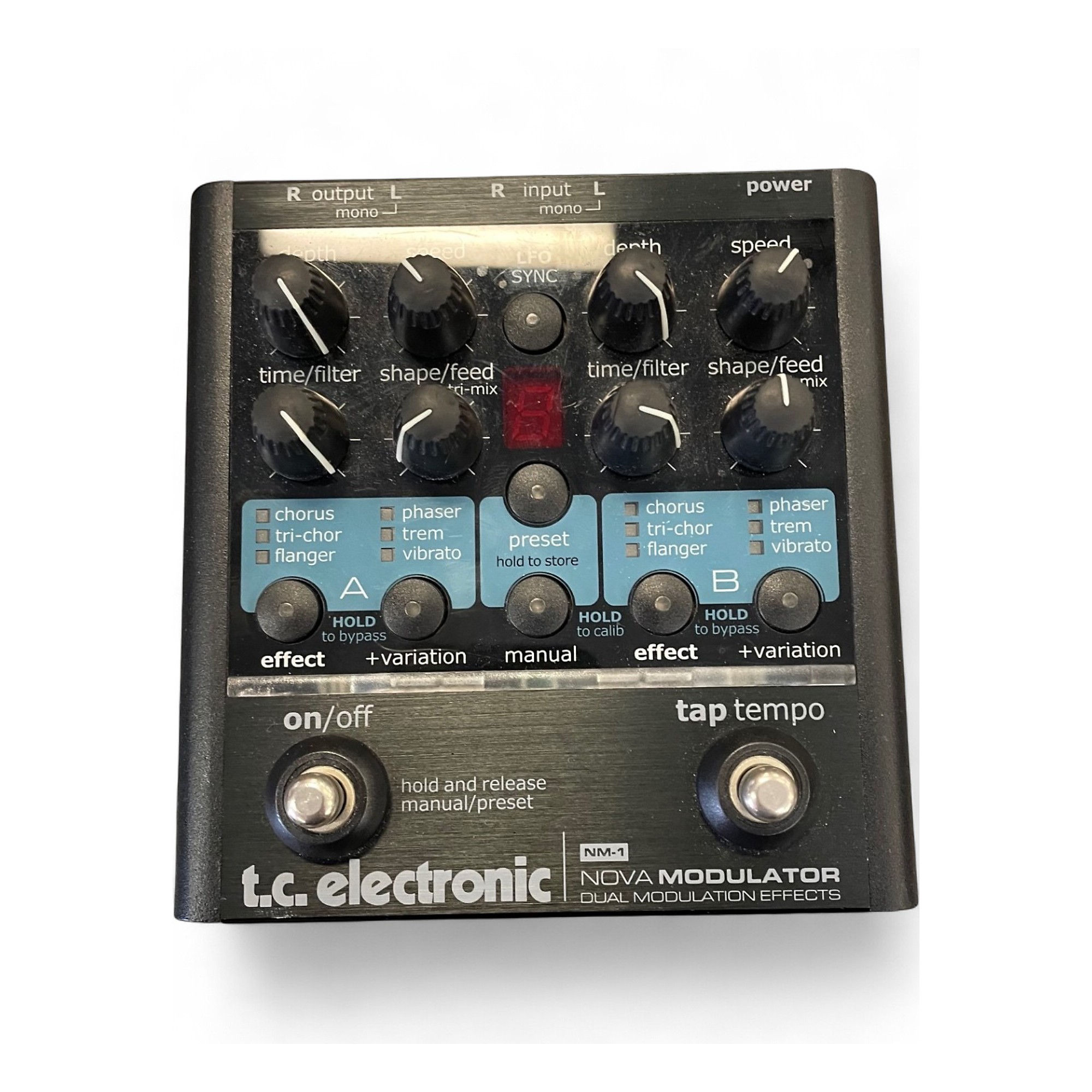 ギター t.c. electronic Nova Modulator NM-1 TC Electronic | Product | NM-1 NOVA MODULATOR