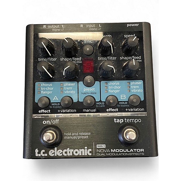Used TC Electronic nm1- nova modulator Effect Pedal | Guitar