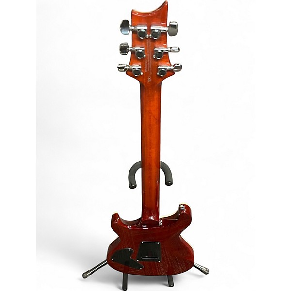 Used PRS SE Custom 24 Semi-Hollow Piezo Vintage Sunburst Hollow Body Electric Guitar