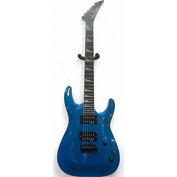 Used Jackson JS22 Dinky Metallic Blue Solid Body Electric Guitar