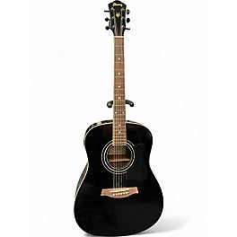 Used Ibanez V200S Black Acoustic Guitar