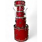 Used Gretsch Drums 5 Piece Energy Metallic Candy Red Burst Drum Kit thumbnail