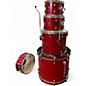 Used Gretsch Drums 5 Piece Energy Metallic Candy Red Burst Drum Kit
