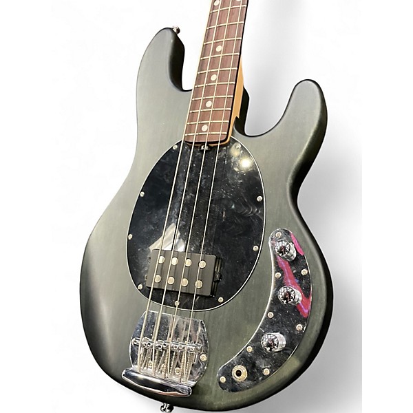 Used Ernie Ball Music Man Stingray SUB Bass Green Electric Bass Guitar