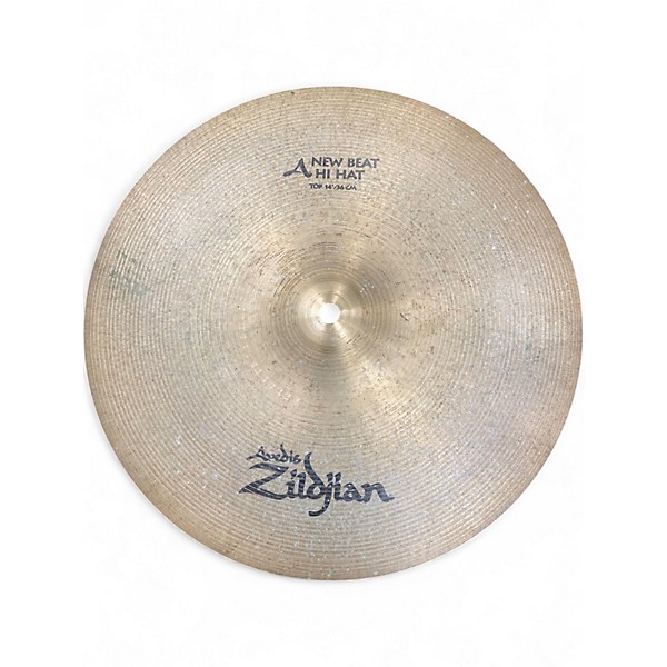 Used Zildjian 14in New Beat Hi Hat Pair Cymbal