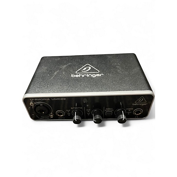 Used Behringer U-Phoria UMC22 Audio Interface