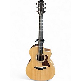 Used Taylor 214CE Natural Acoustic Electric Guitar