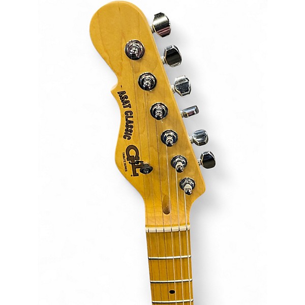 Used G&L Tribute ASAT Classic 2 Tone Sunburst Solid Body Electric Guitar