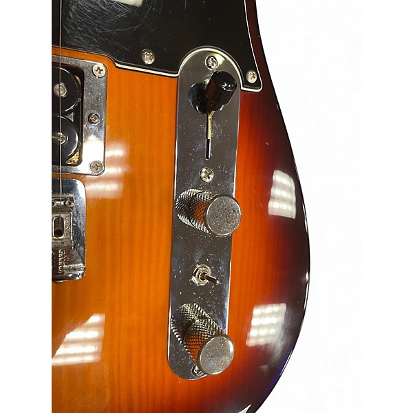 Used Fender Modern Player Telecaster Plus 2 Tone Sunburst Solid Body Electric Guitar