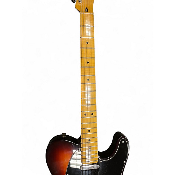 Used Fender Modern Player Telecaster Plus 2 Tone Sunburst Solid Body Electric Guitar