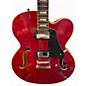 Used Schecter Guitar Research Jazz-6 Red Hollow Body Electric Guitar