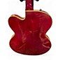 Used Schecter Guitar Research Jazz-6 Red Hollow Body Electric Guitar