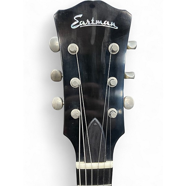 Used Eastman SB55/TV-LTD-PB White Solid Body Electric Guitar