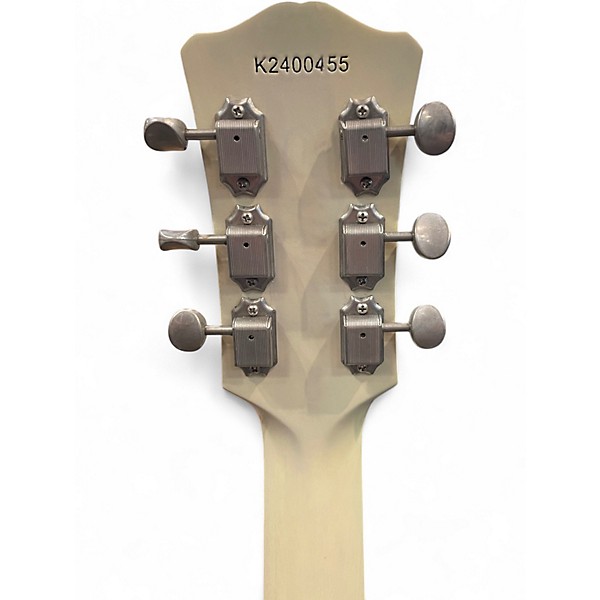 Used Eastman SB55/TV-LTD-PB White Solid Body Electric Guitar