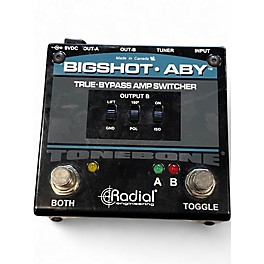 Used Radial Engineering Bigshot True Bypass FX Loop Switcher Pedal