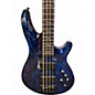 Used Schecter Guitar Research C4 4 String SILVER MOUNTAIN COBALT BLUE Electric Bass Guitar
