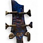 Used Schecter Guitar Research C4 4 String SILVER MOUNTAIN COBALT BLUE Electric Bass Guitar