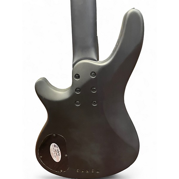 Used Schecter Guitar Research Omen 5 String Candy Red Burst Electric Bass Guitar