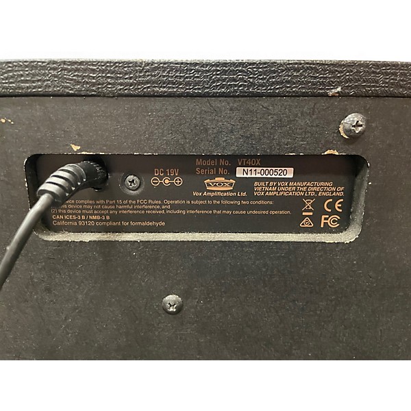 Used VOX VT40X Guitar Combo Amp