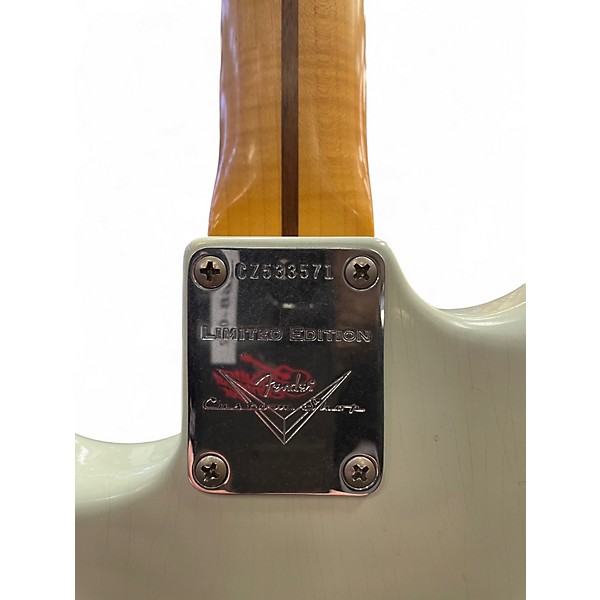 Used 2018 Fender Custom Shop 65 Tomatillo Stratocaster Journeyman Relic Sonic Blue Solid Body Electric Guitar