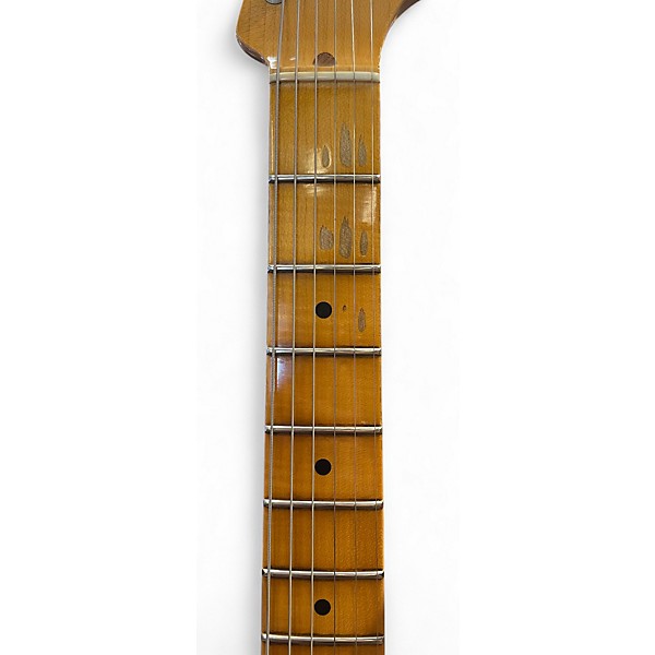 Used 2018 Fender Custom Shop 65 Tomatillo Stratocaster Journeyman Relic Sonic Blue Solid Body Electric Guitar