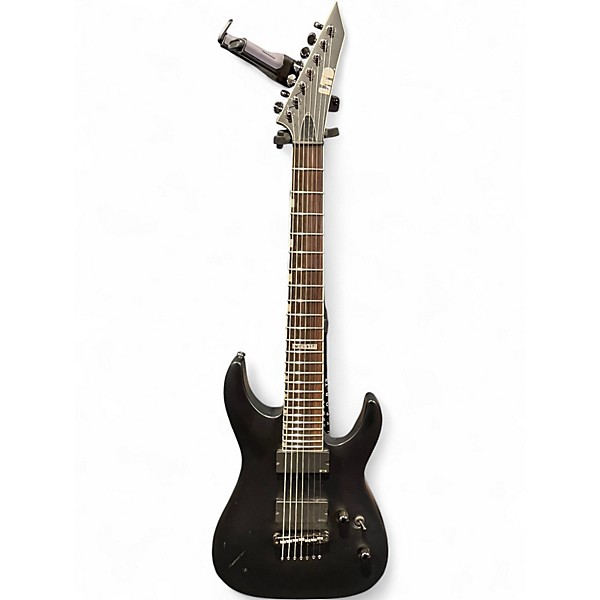 Used ESP LTD MH417 7 String Black Solid Body Electric Guitar