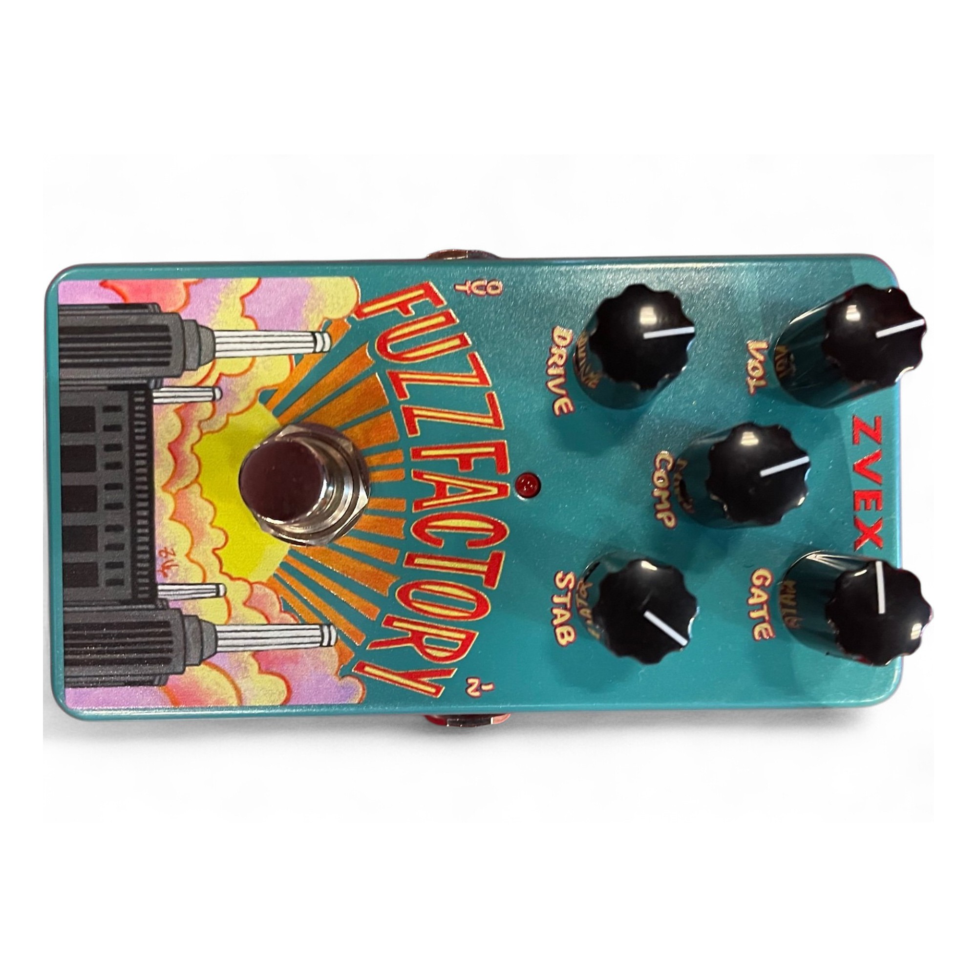 Used ZVEX FUZZ FACTORY VERTICAL Effect Pedal | Guitar Center