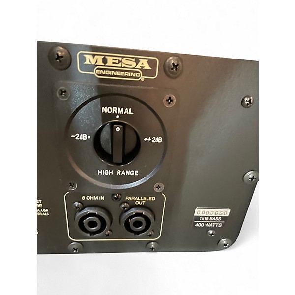 Used MESA/Boogie Subway 1x15 Bass Cabinet