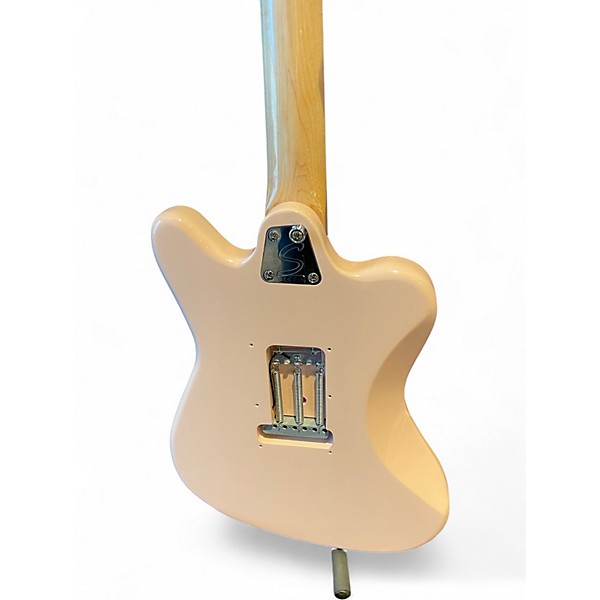 Used Squier Paranormal Super-Sonic Shell Pink Solid Body Electric Guitar