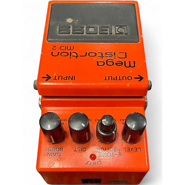 Used BOSS MD2 Mega Distortion Effect Pedal