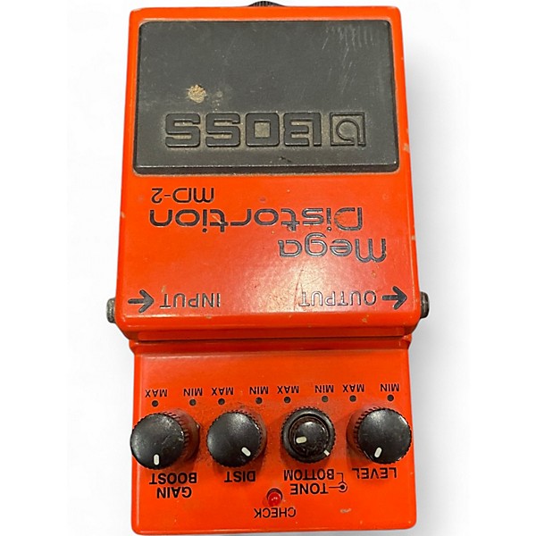 Used BOSS MD2 Mega Distortion Effect Pedal