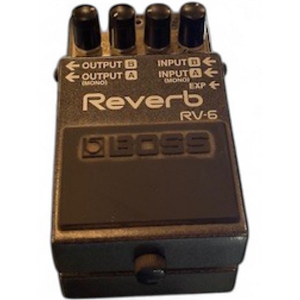 Used BOSS RV6 Digital Reverb Effect Pedal