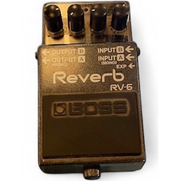 Used BOSS RV6 Digital Reverb Effect Pedal