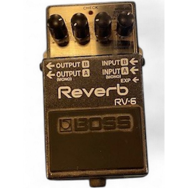 Used BOSS RV6 Digital Reverb Effect Pedal