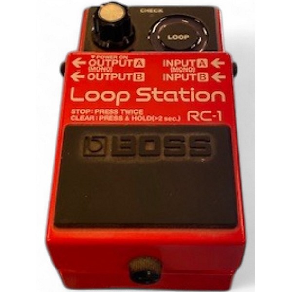 Used BOSS RC1 Loop Station Pedal