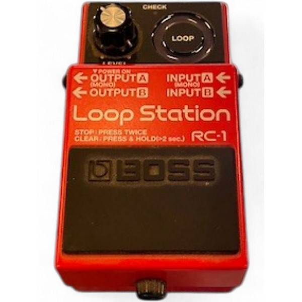 Used BOSS RC1 Loop Station Pedal