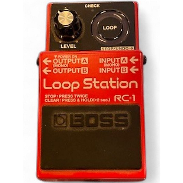 Used BOSS RC1 Loop Station Pedal