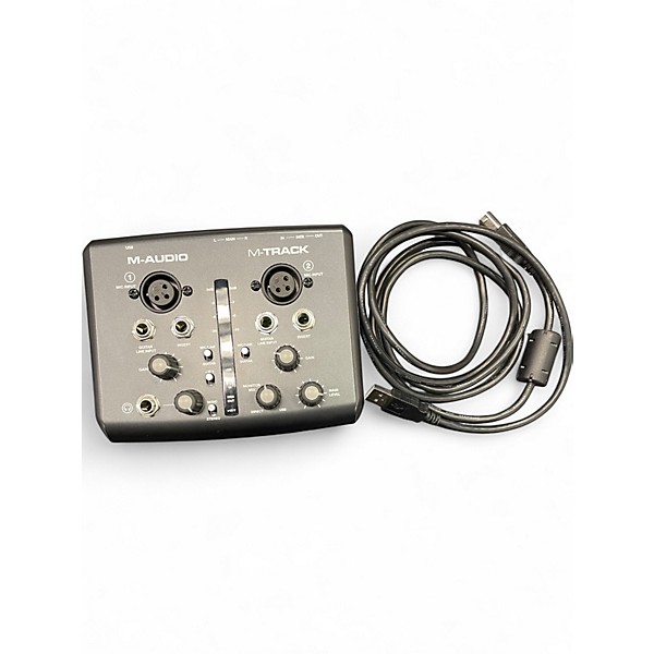 Used M-Audio M-Track Plus 2 CHANNEL Audio Interface