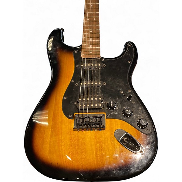 Used Squier Sonic Stratocaster 3 Tone Sunburst Solid Body Electric Guitar