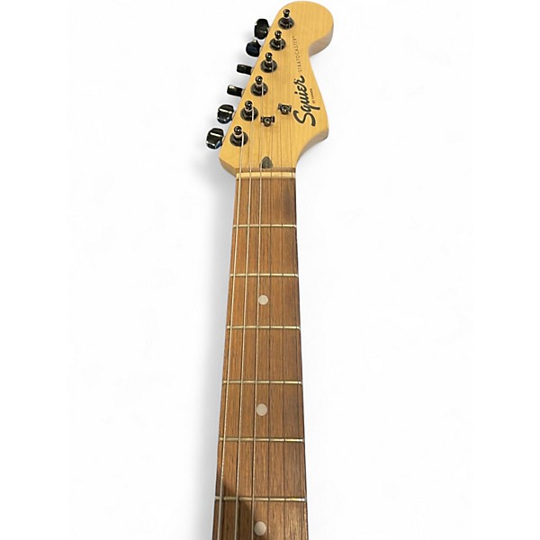 Used Squier Sonic Stratocaster 3 Tone Sunburst Solid Body Electric Guitar