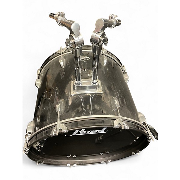 Used Pearl 5 Piece ROADSHOW COMPLETE Jet Black Drum Kit