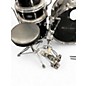Used Pearl 5 Piece ROADSHOW COMPLETE Jet Black Drum Kit