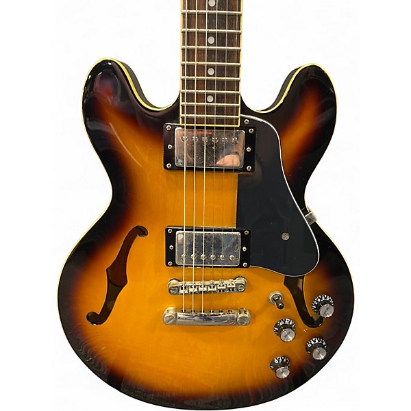 Used Epiphone ES339 Tobacco Sunburst Hollow Body Electric Guitar