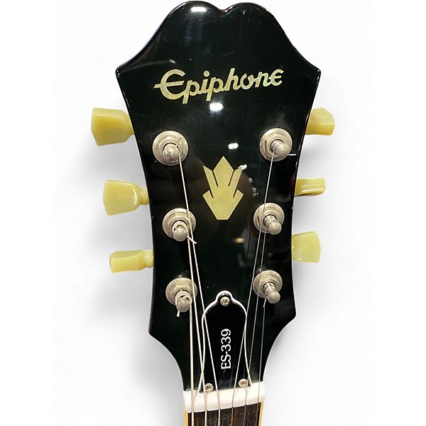 Used Epiphone ES339 Tobacco Sunburst Hollow Body Electric Guitar