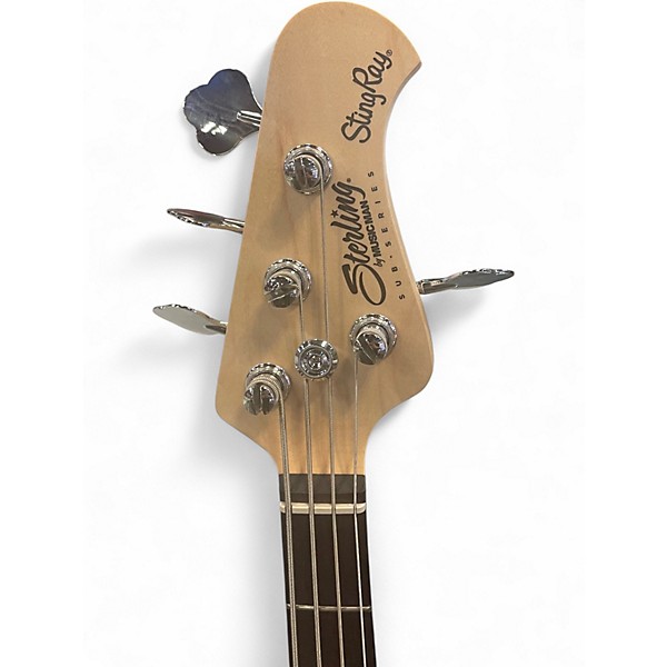 Used Sterling by Music Man Ray4 Black Electric Bass Guitar